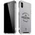 NHL Nashville Predators Black Text iPhone X/XS Clear Case