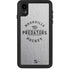 NHL Nashville Predators Black Text iPhone Cases