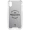 NHL Nashville Predators Black Text iPhone XS Clear Case