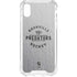 NHL Nashville Predators Black Text iPhone XS Clear Case