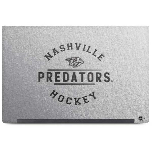 NHL Nashville Predators Black Text Dell Latitude Skin