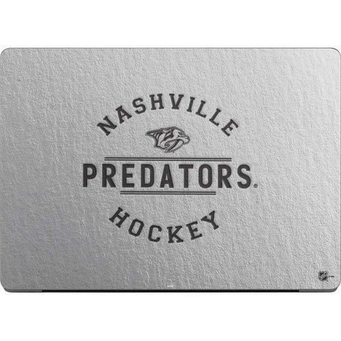 NHL Nashville Predators Black Text Apple MacBook Pro 14-inch Skin