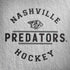 NHL Nashville Predators Black Text Moto G6 Skin