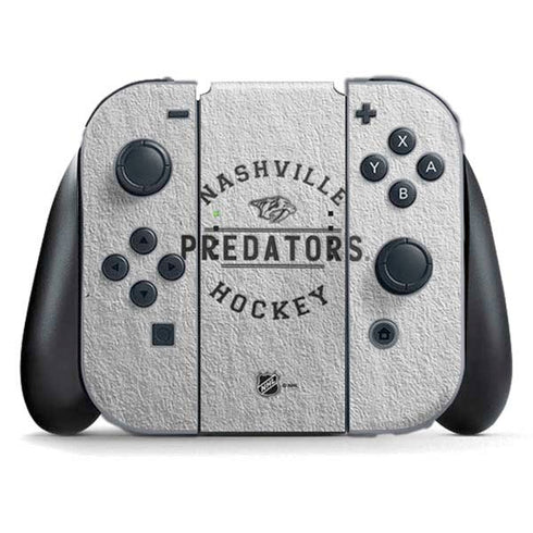 NHL Nashville Predators Black Text Nintendo Skins