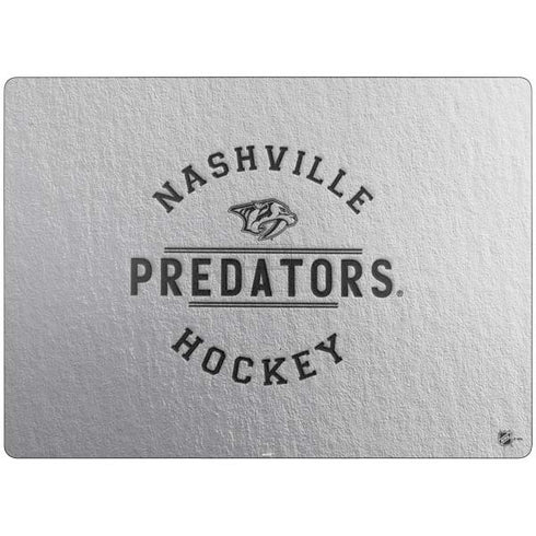 NHL Nashville Predators Black Text Surface Laptop 7 13.8in Skin