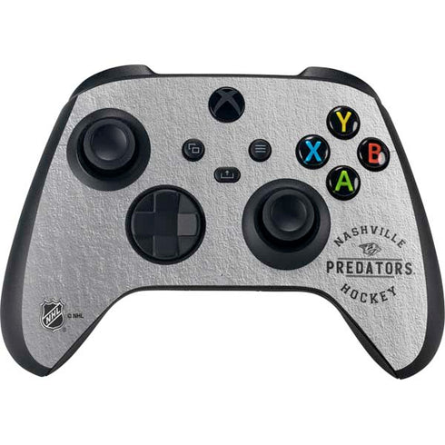 NHL Nashville Predators Black Text XBox Series X Digital Edition Bundle Skin