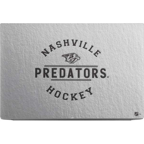 NHL Nashville Predators Black Text Dell XPS Skin