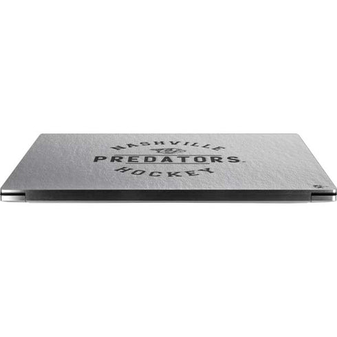 NHL Nashville Predators Black Text Dell XPS Skin