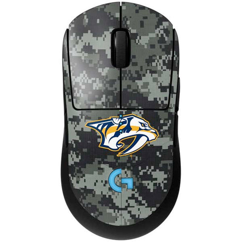 NHL Nashville Predators Camo G Pro Wireless Gaming Mouse Skin