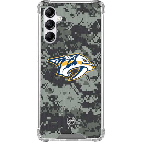 NHL Nashville Predators Camo Gabb Phone 4 Clear Case