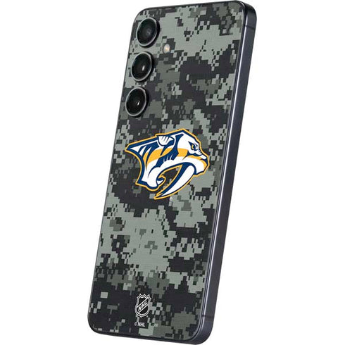 NHL Nashville Predators Camo Galaxy A16 5G Skin