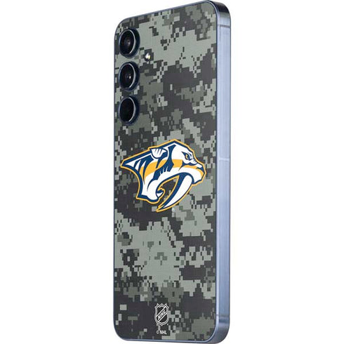 NHL Nashville Predators Camo Galaxy A55 5G Skin