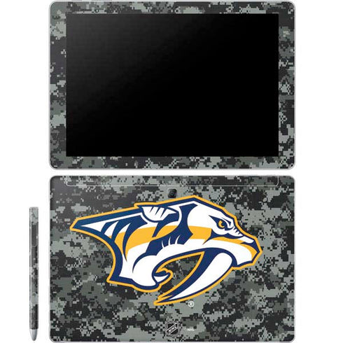 NHL Nashville Predators Camo Galaxy Book 12in Skin