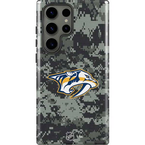NHL Nashville Predators Camo Galaxy S23 Ultra Pro Case