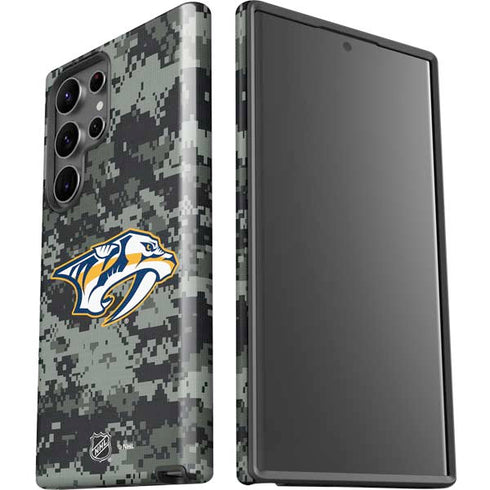 NHL Nashville Predators Camo Galaxy S23 Ultra Pro Case