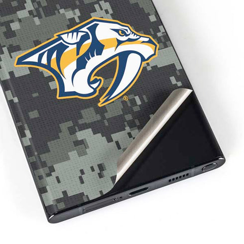 NHL Nashville Predators Camo Galaxy Skins