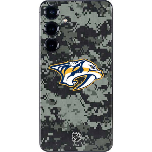 NHL Nashville Predators Camo Galaxy S25 Plus Skin
