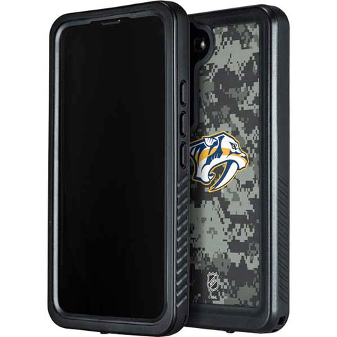 NHL Nashville Predators Camo Galaxy S24 Plus Waterproof Case