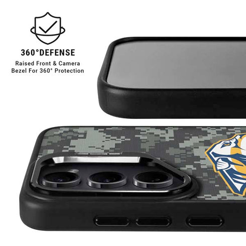 NHL Nashville Predators Camo Galaxy S25 Ultra Kickstand Case