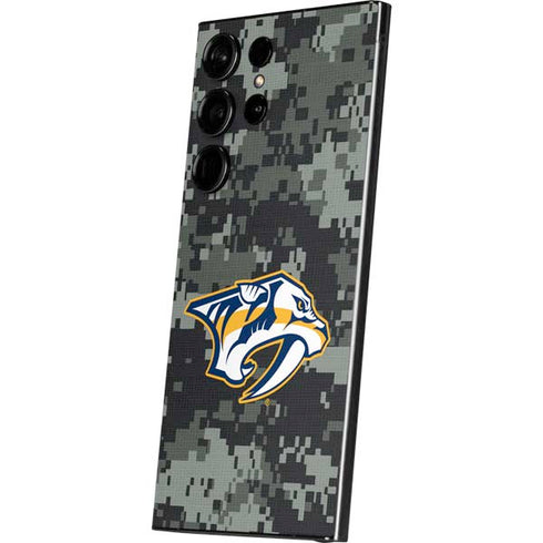 NHL Nashville Predators Camo Galaxy S25 Ultra Skin