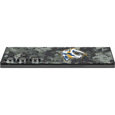 NHL Nashville Predators Camo Galaxy S25 Ultra Skin