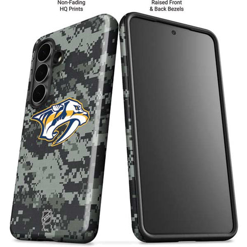 NHL Nashville Predators Camo Galaxy S26 Impact Case