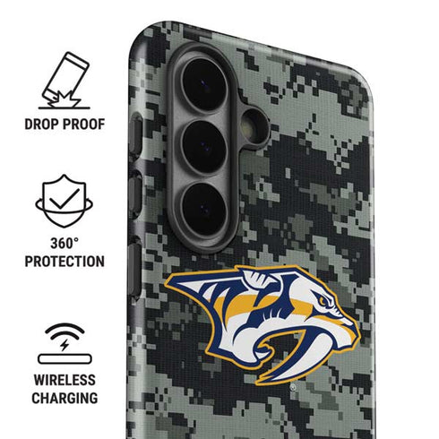 NHL Nashville Predators Camo Galaxy S26 Plus Impact Case