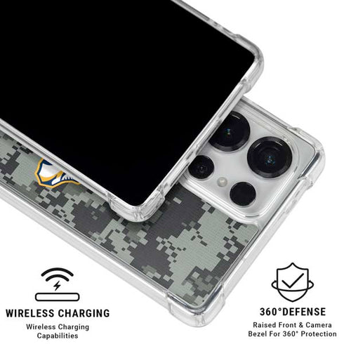 NHL Nashville Predators Camo Galaxy S26 Ultra Clear Case
