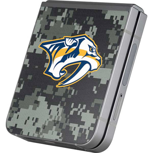 NHL Nashville Predators Camo Galaxy Z Flip6 Skin
