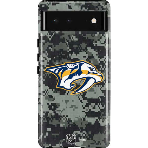 NHL Nashville Predators Camo Pixel Cases