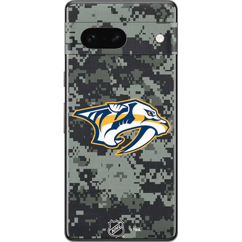 NHL Nashville Predators Camo Pixel Skins
