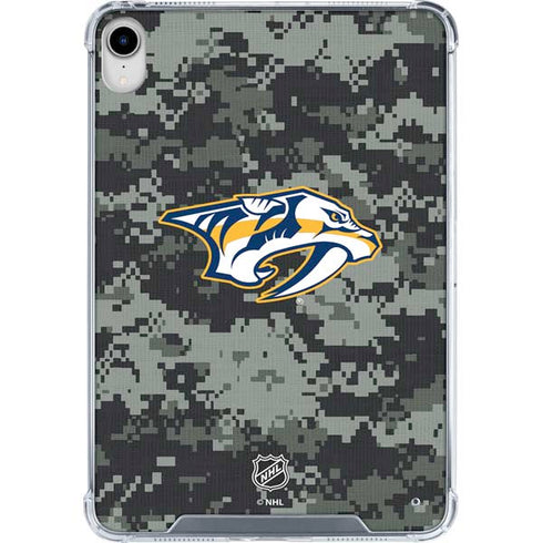 NHL Nashville Predators Camo iPad 11th Gen (2025) Clear Case