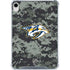 NHL Nashville Predators Camo iPad 11th Gen (2025) Clear Case