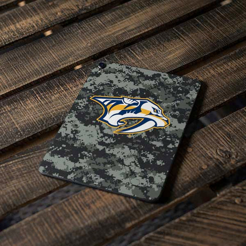 NHL Nashville Predators Camo Apple iPad Pro Skin
