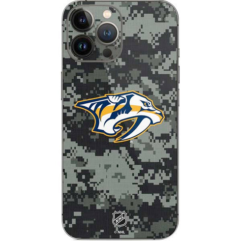 NHL Nashville Predators Camo iPhone 15 Pro Max Skin