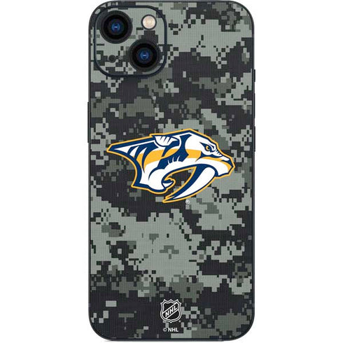 NHL Nashville Predators Camo iPhone 15 Skin