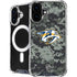 NHL Nashville Predators Camo iPhone 16 MagSafe Case