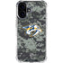 NHL Nashville Predators Camo iPhone 16 Plus Clear Case