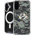 NHL Nashville Predators Camo iPhone 16 Plus MagSafe Case