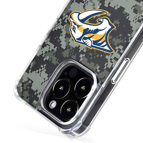 NHL Nashville Predators Camo iPhone 16 Pro MagSafe Case