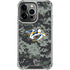 NHL Nashville Predators Camo iPhone 16 Pro Max Clear Case