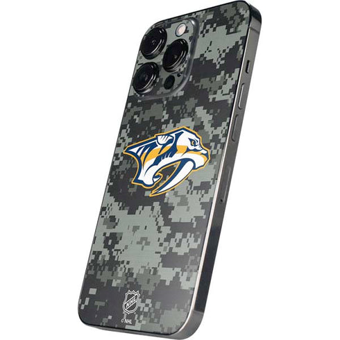 NHL Nashville Predators Camo iPhone 16 Pro Max Skin