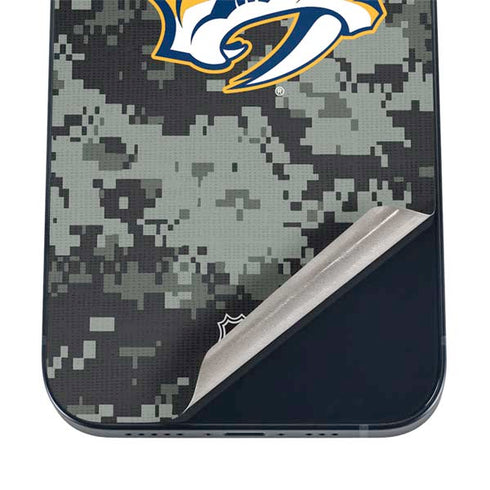 NHL Nashville Predators Camo iPhone 16 Skin