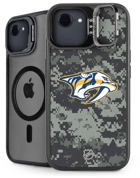 NHL Nashville Predators Camo iPhone 16e Kickstand Case