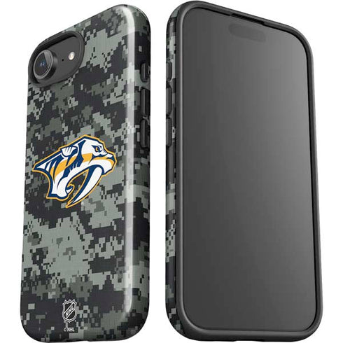 NHL Nashville Predators Camo iPhone 16e Impact Case