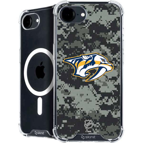 NHL Nashville Predators Camo iPhone 16e MagSafe Case
