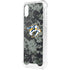 NHL Nashville Predators Camo iPhone XS Clear Case
