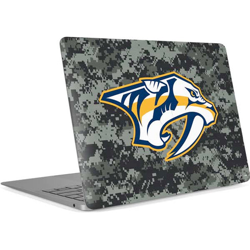 NHL Nashville Predators Camo Apple MacBook Air Skin
