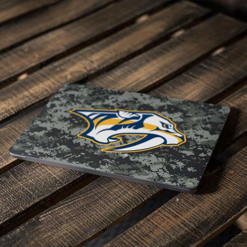 NHL Nashville Predators Camo Apple MacBook Air Skin