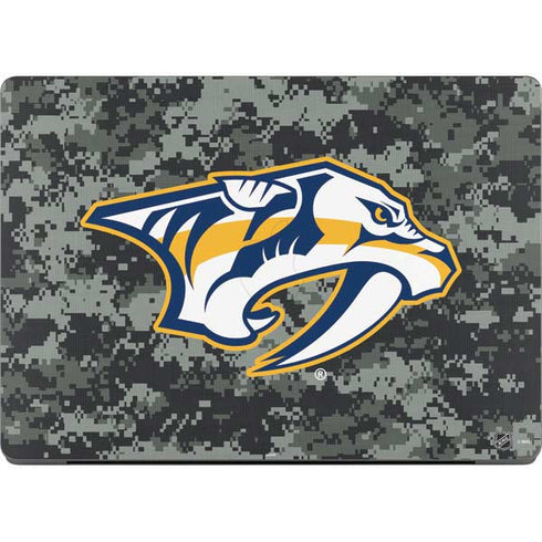 NHL Nashville Predators Camo Apple MacBook Pro 14-inch Skin